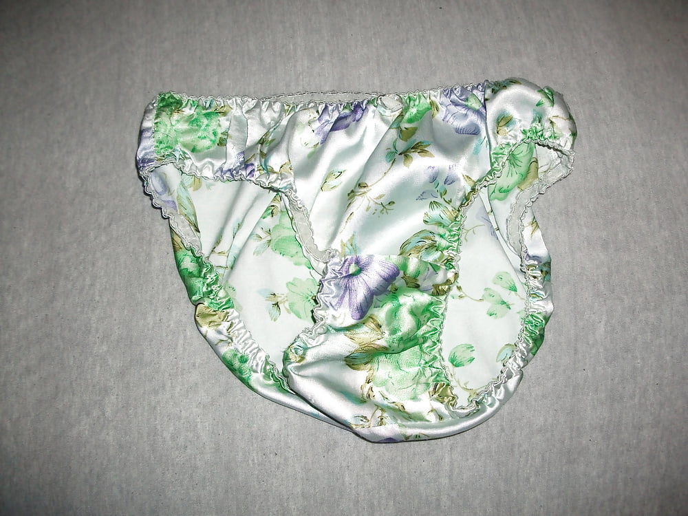 Porn image Satin panties