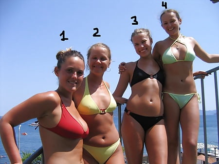 BIKINI GIRLS GROUP : Which do you choose?