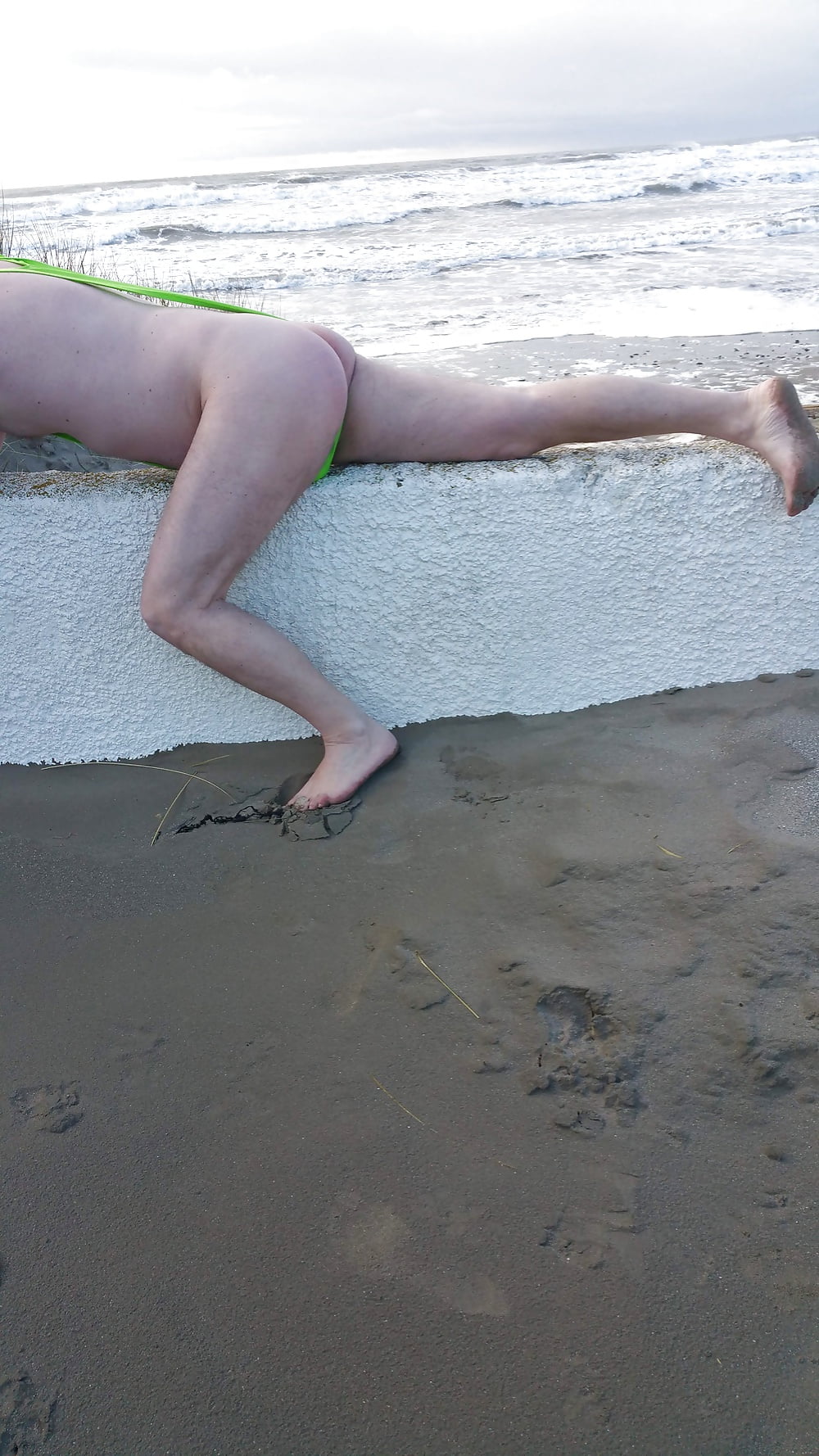 Porn image Winter Beach Shoot