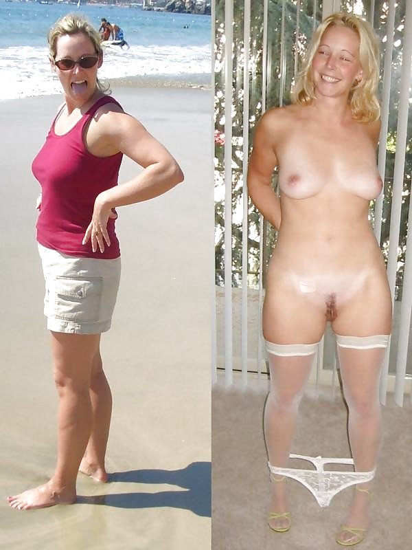 Porn image Teens Before and After dressed undressed