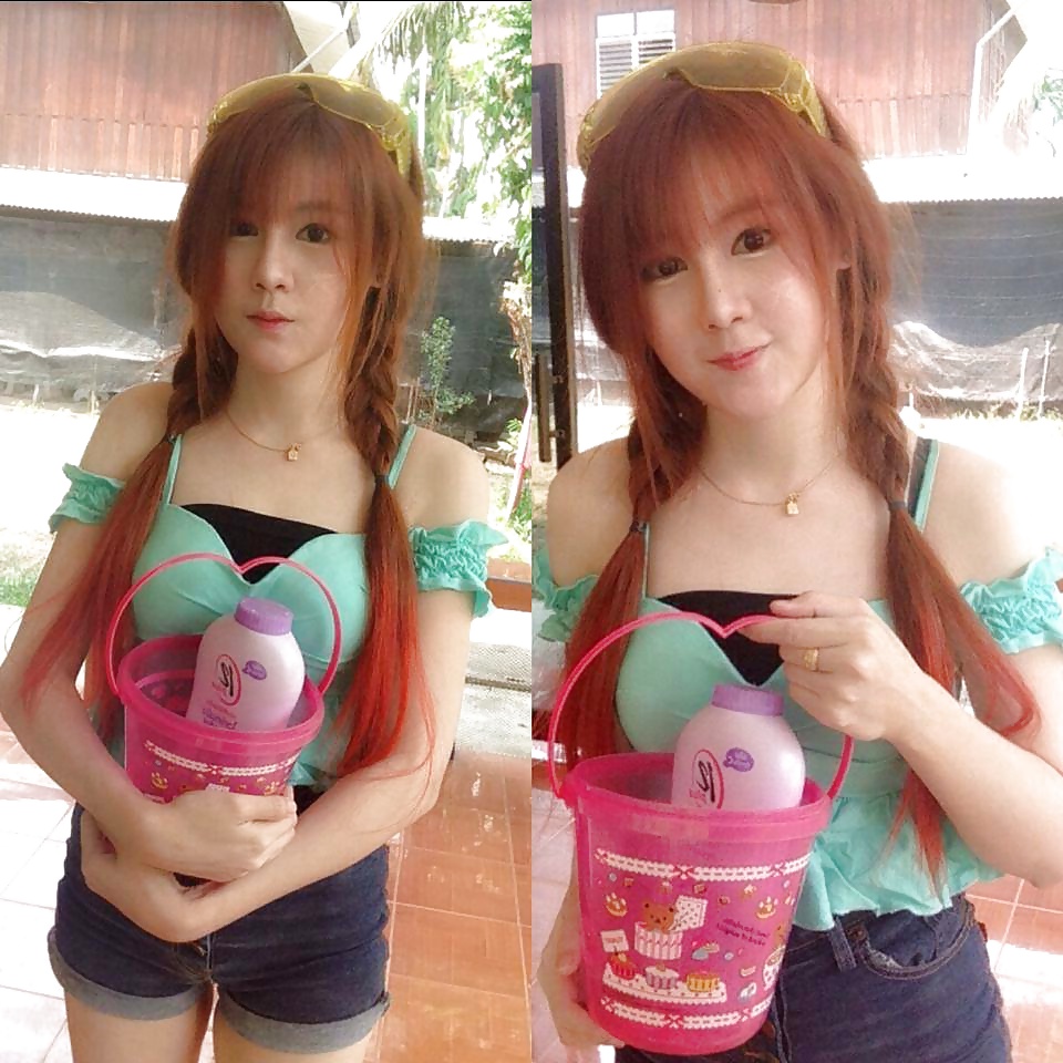 Porn image Amateur Self Shot Songkran Festival Thailand Funny Day