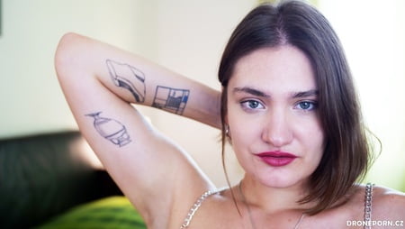 paulina in bdsm outfit         