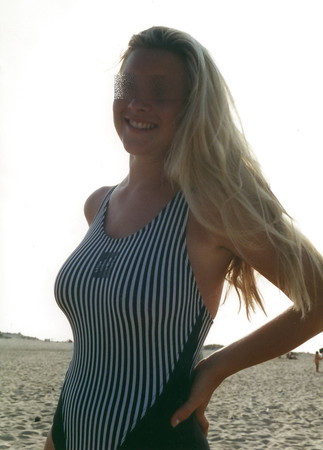 my ex-girlfriend blond big boobs