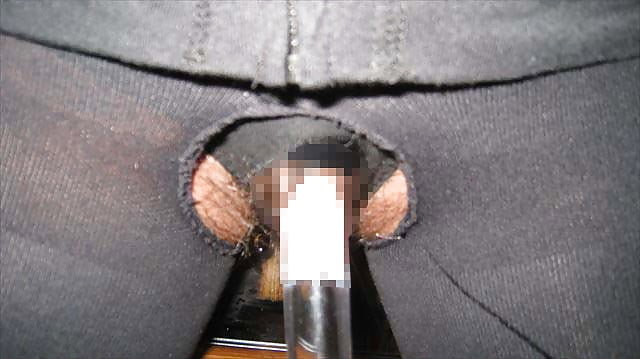 Porn image The clitoris is made big by a hormone and suction.