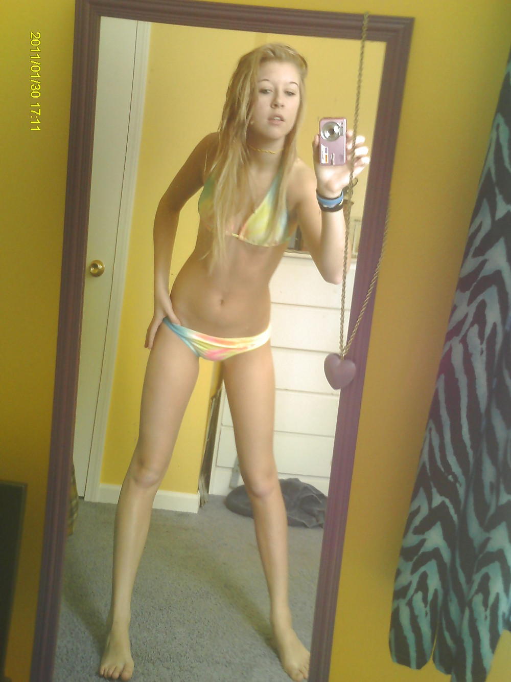 Porn image amazing blond selfshots
