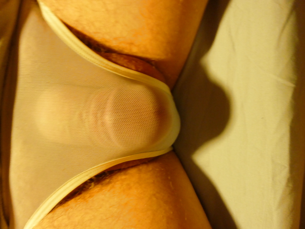 Porn image Chillin' in new mesh undies