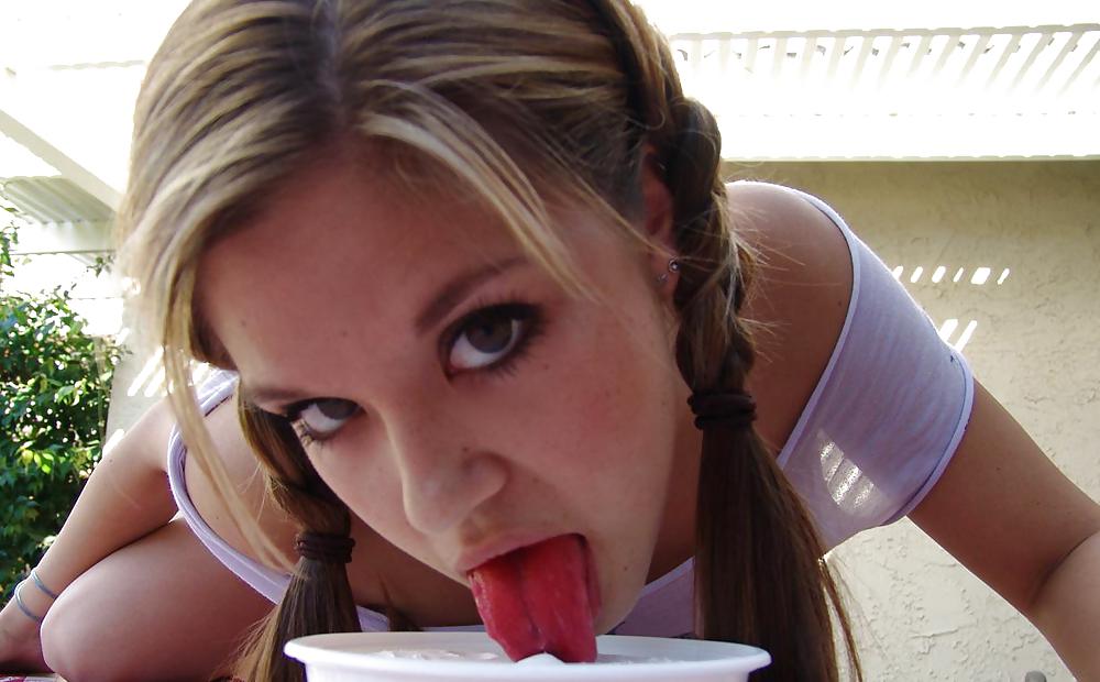 Porn image Horny Topanga - Strawberries and whipped cream