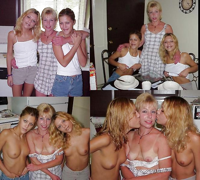 Porn image Mom & daughters  Bonding