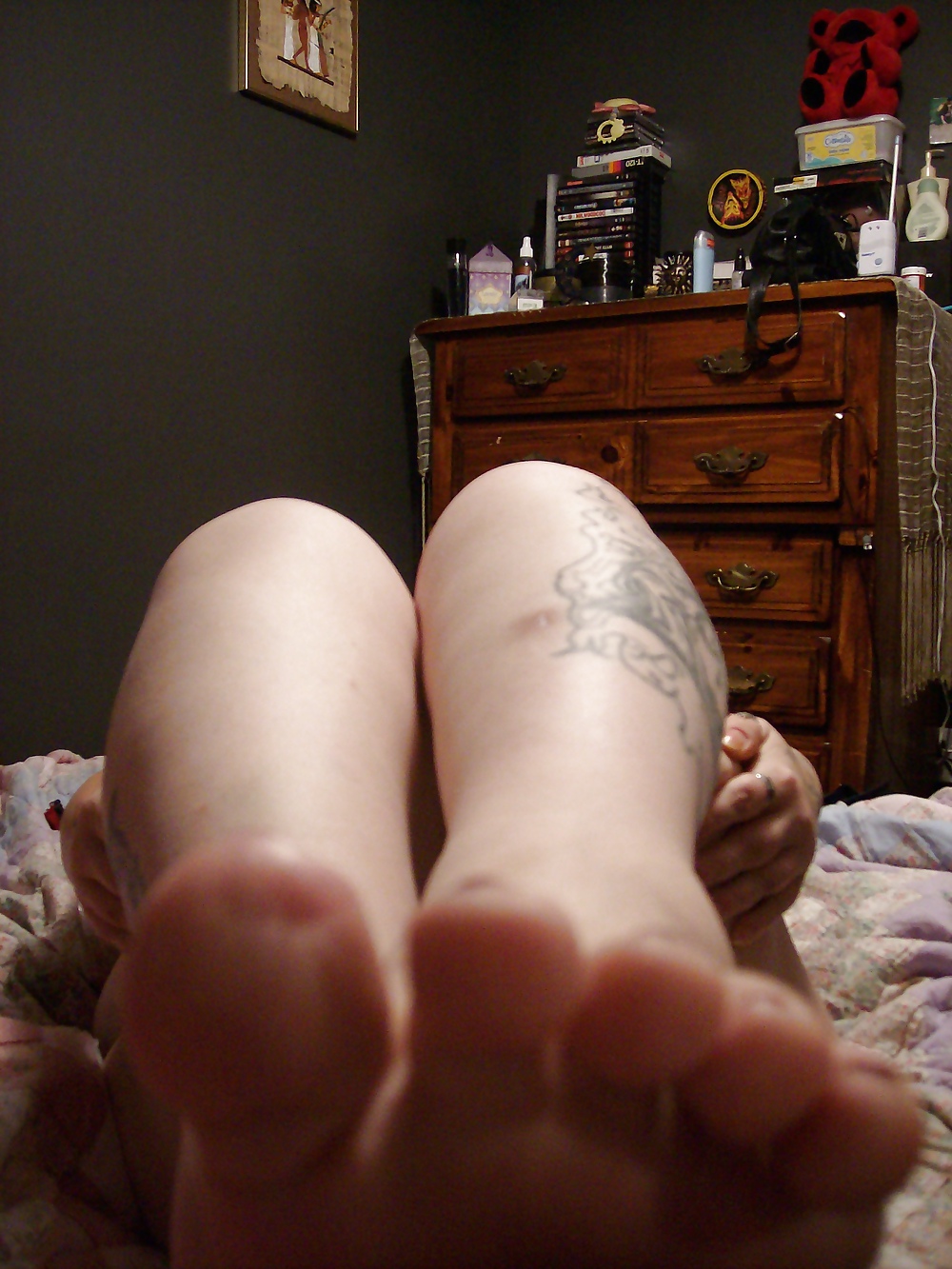 Porn image Chunky BBW with Foot Fetish