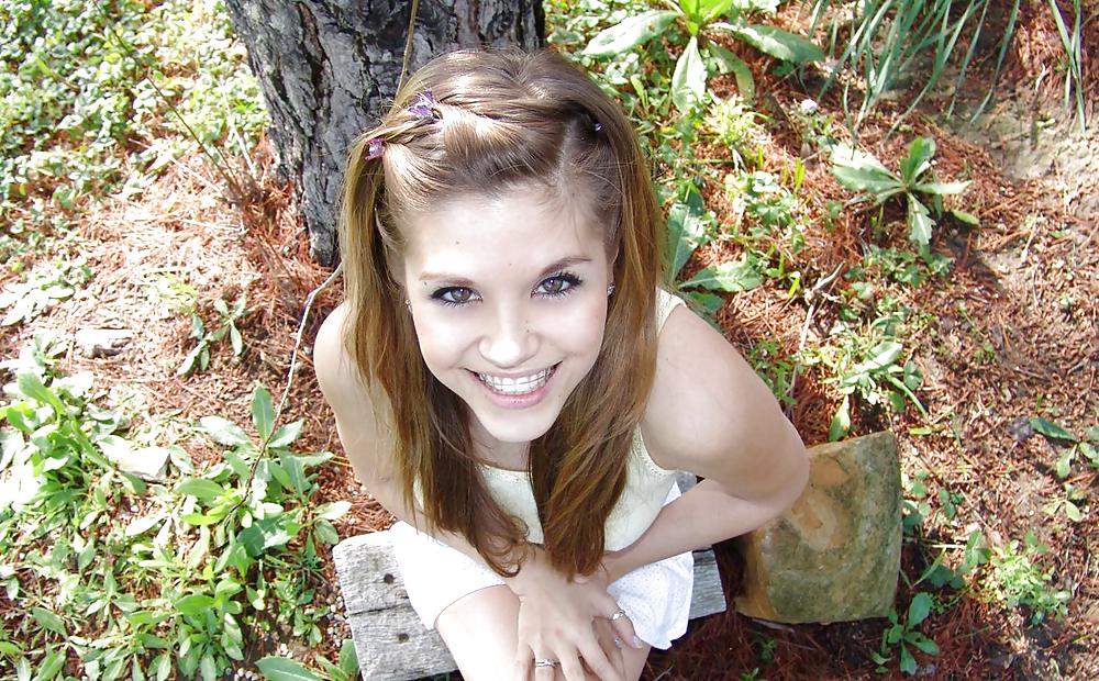 Porn image Horny Topanga - Under a tree