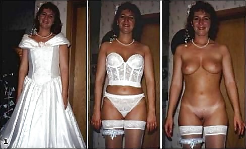 Porn image Brides - Dressed and Undressed