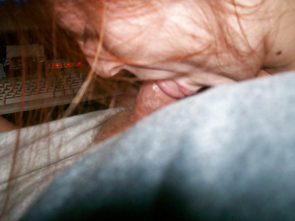 Porn image sucking him off