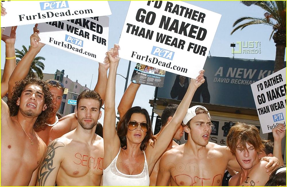 Porn image Brian Kehoe  and P.E.T.A.- Los Angeles