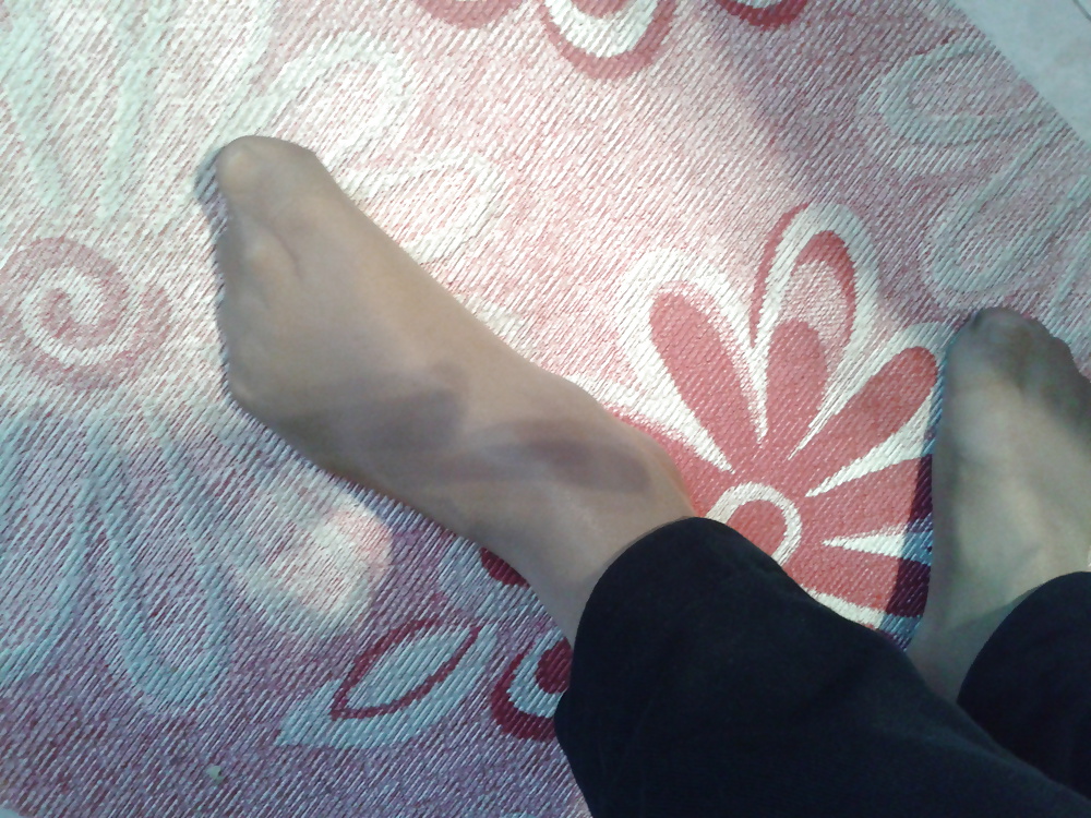 Porn image nylon feet