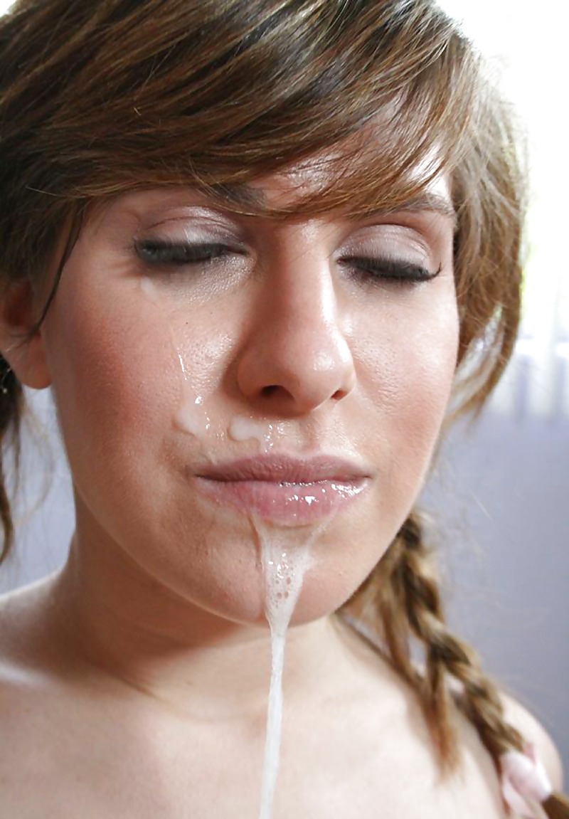 Porn image cummed on