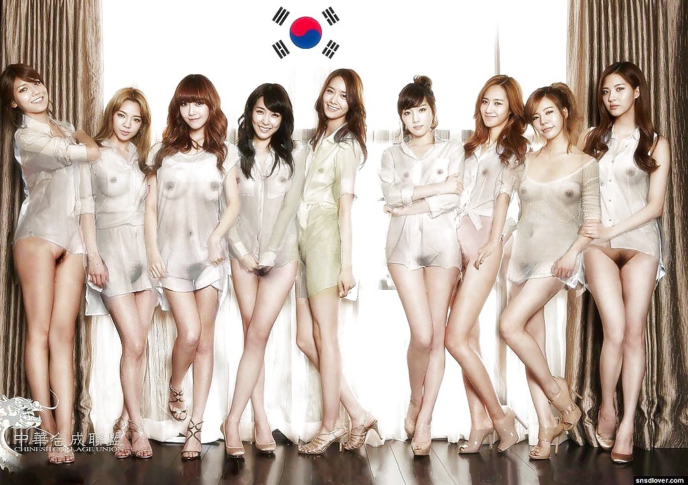 Sensual Group Naked Of Girls Generation Coedcherry Photos.