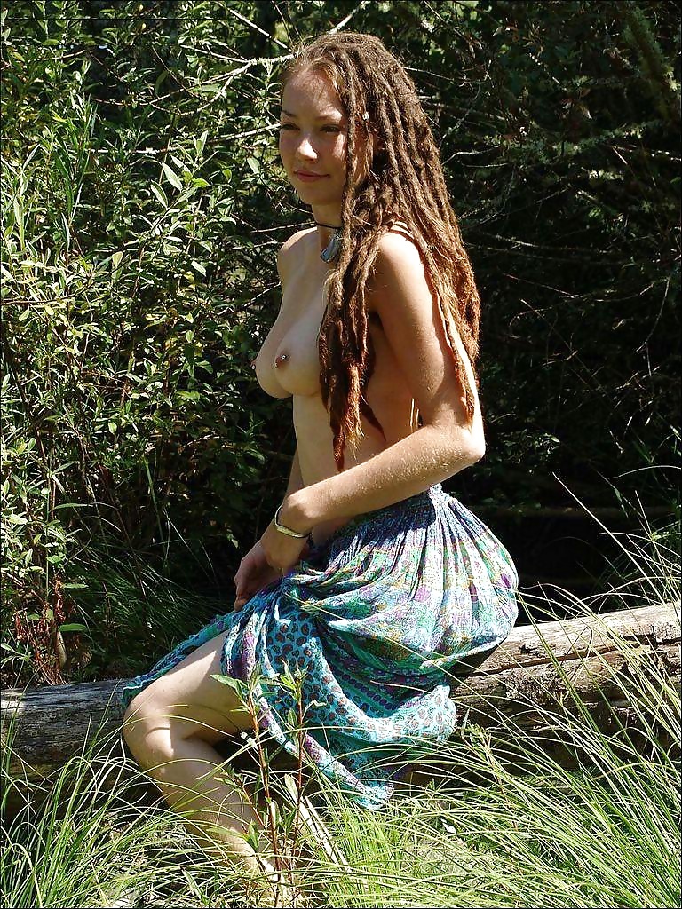 Hippie dreadlock girls nude