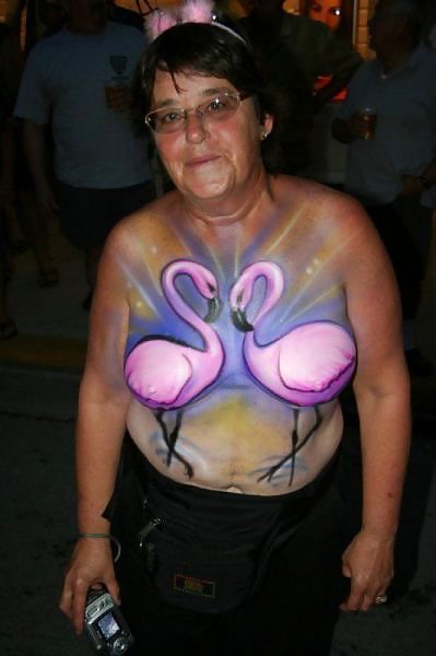 Porn image Body Paint