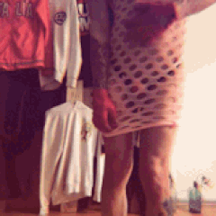 Femboy Karina ass and flat cage