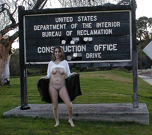 Porn image Wives Flashing Across America 2
