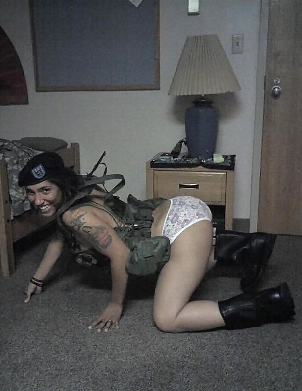 Porn image Army Girl