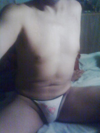 Me in pink thong