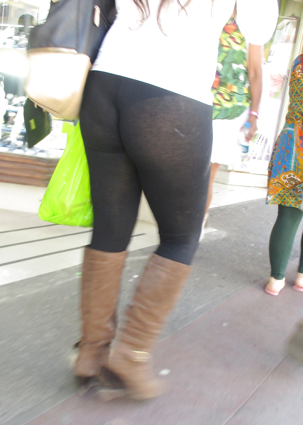 Porn image See through Leggings, Downtown Toronto Ontario Canada