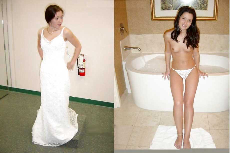 Porn image Brides - Dressed & Undressed