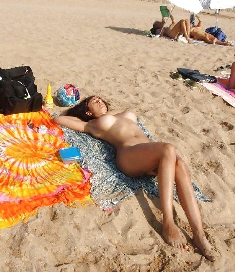 Porn image Nude on the Beach