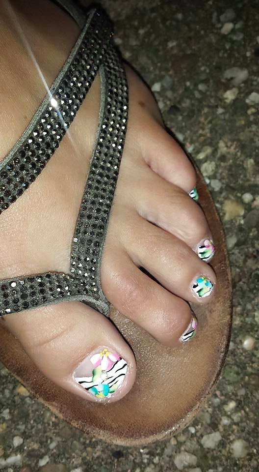 Porn image Nail Art feet