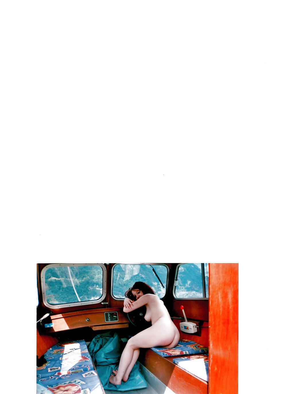 Porn image Raffaela auf dem Boot