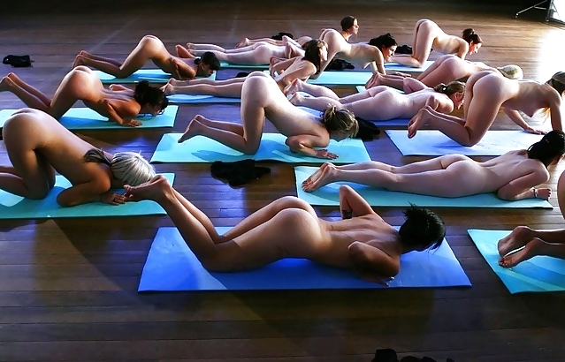 Porn image yoga