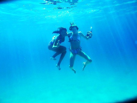 The little mermaid under the water 4