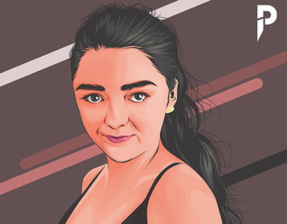 maisie williams fan art         