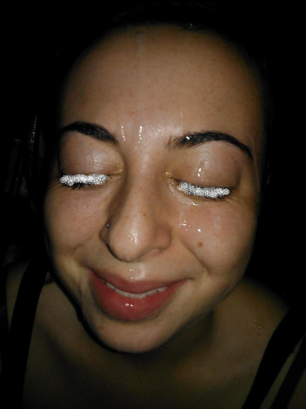 Porn image hubby drenches my face