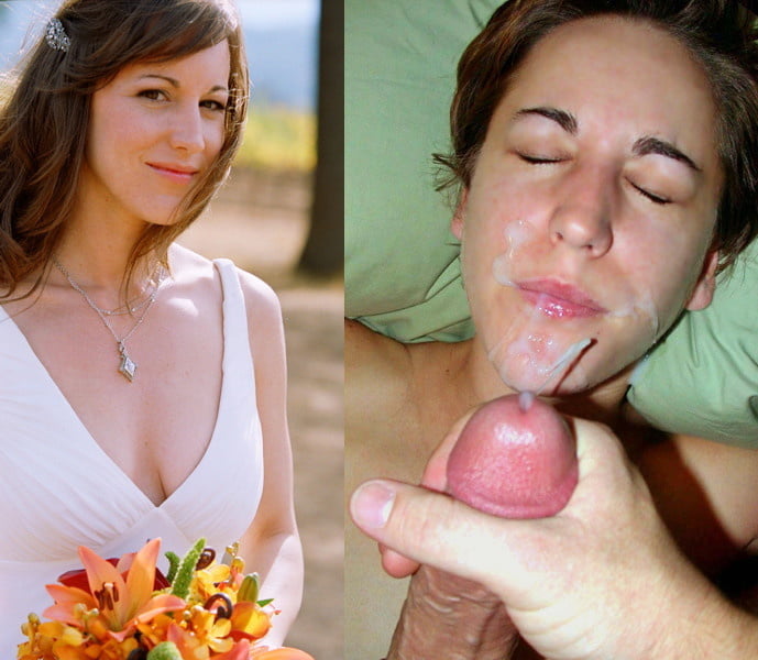 Brides Before And After Fucking Wedding Dress Blowjob Facial 115 Pics