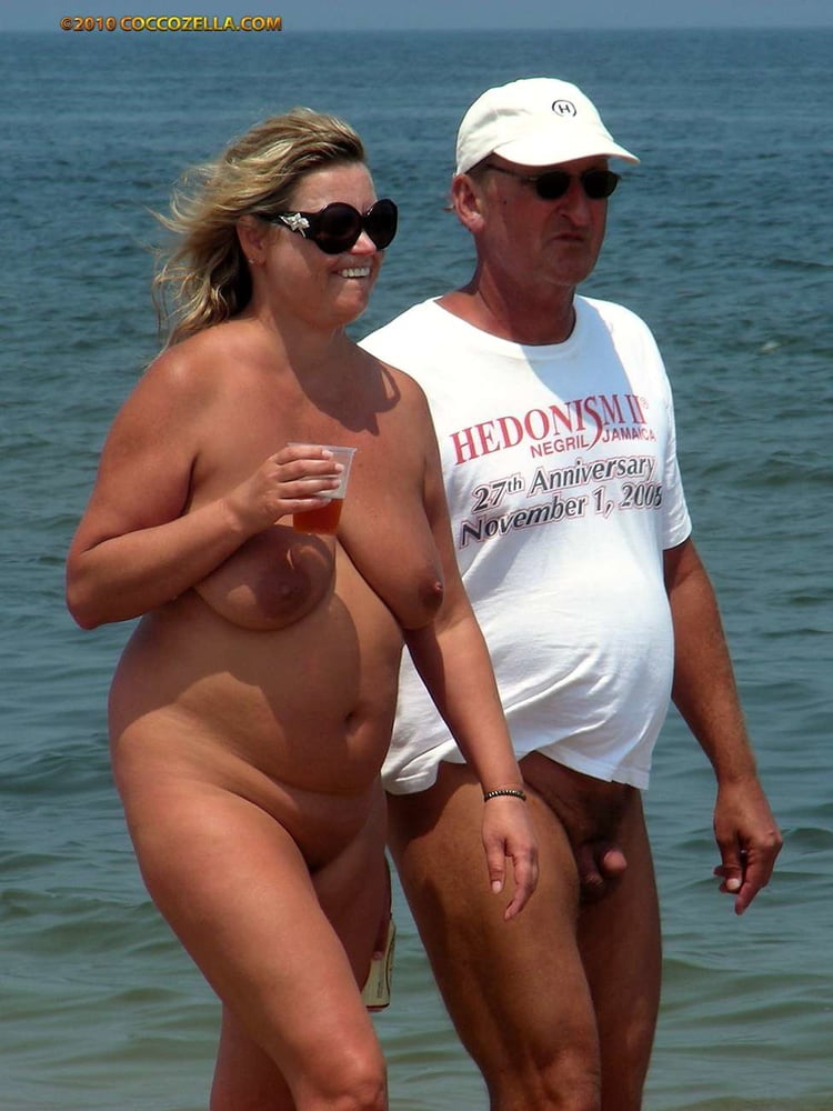 Porn image Nudists - family - beach Sandy Hook