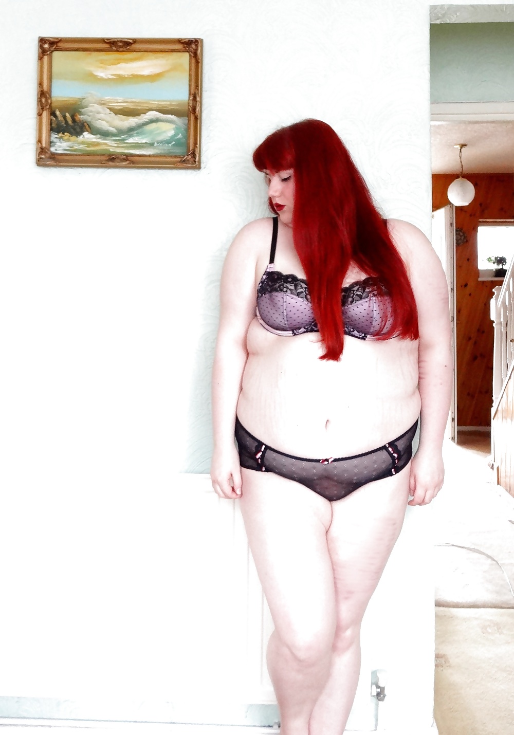 Porn image BBW Redhead