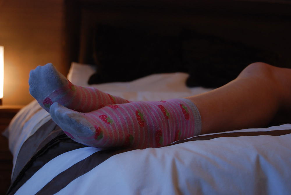 Porn image sexy feet in cute socks