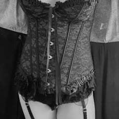 XXX See and Save As beautiful milf in black and red porn pict naked pictures thumbnail