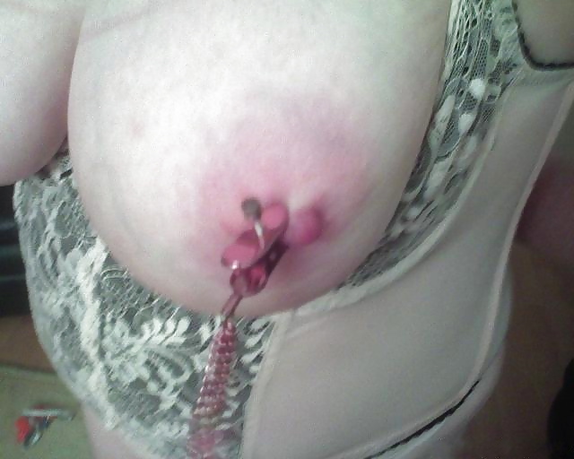 Porn image KEY - Titties piercing decorated 04
