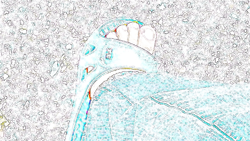 Porn image feet effect