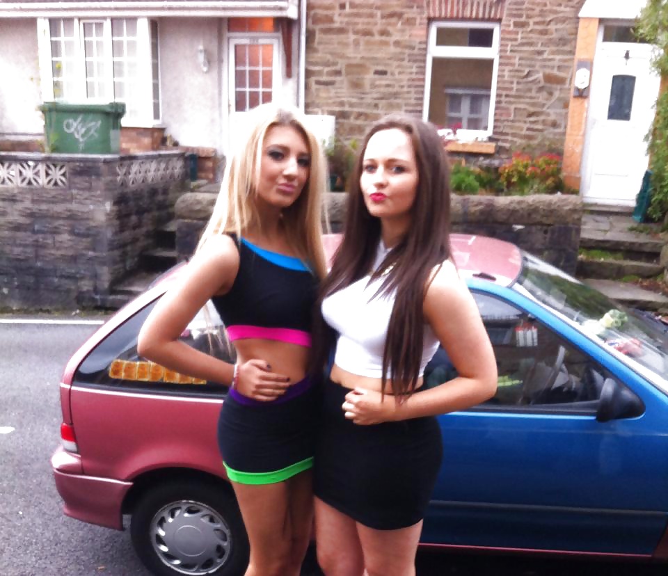 Porn image UK Facebook Teens - Bethany & Demi