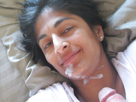 Indian wife facial