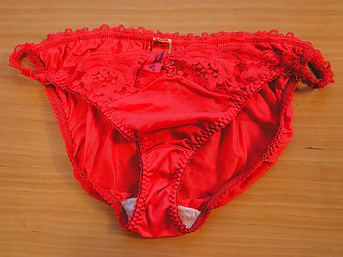 Porn image Panties from a friend - red