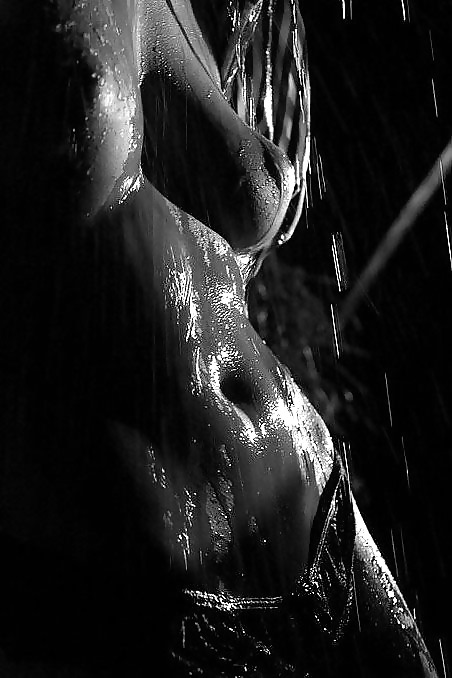 Porn image Shower in Black&White #2