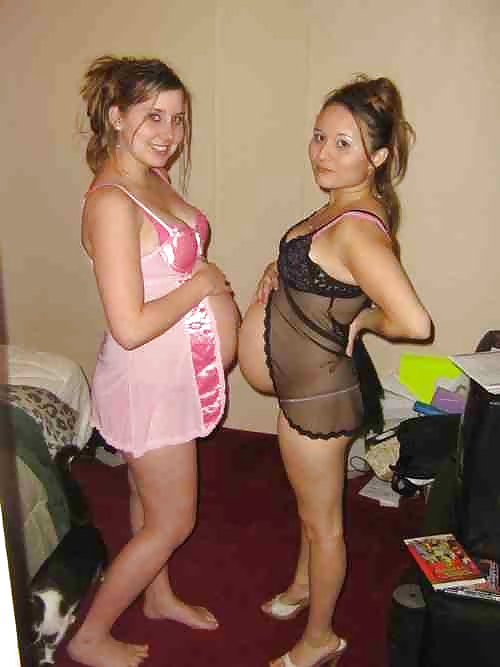 Porn image my favorite pregnant moms in thongs and nightgowns