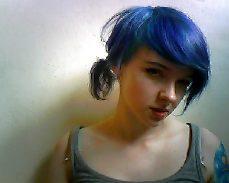 Porn image Me (Blue Hair)